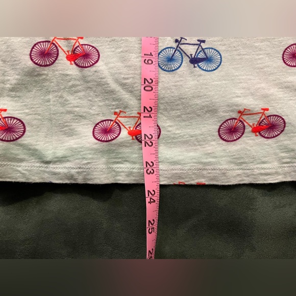 Bicycle Print 3/4 Sleeve Anthropologie Top - Picture 3 of 7